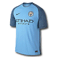 Манчестер Сити майка игровая 2016-17 Nike голубая