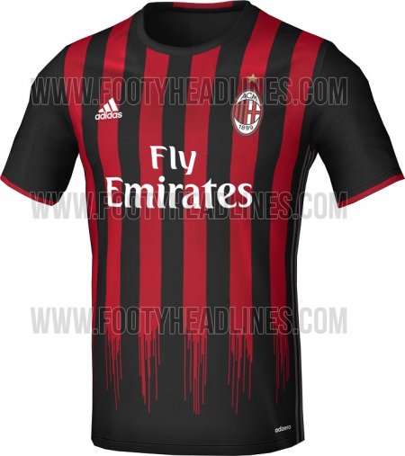 Новая форма «Милана» на сезон 2016-2017